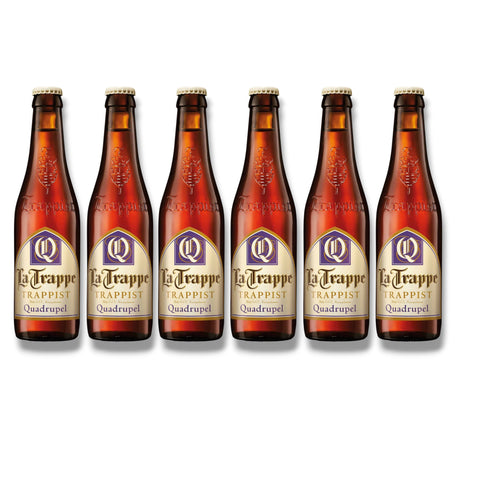 6 Flaschen La Trappe Quadrupel 0,33