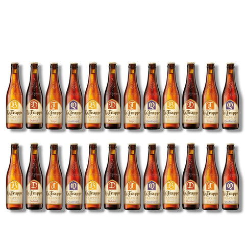 24er La Trappe Mixpaket mit Blond Dubbel Tripel und Quadrupel