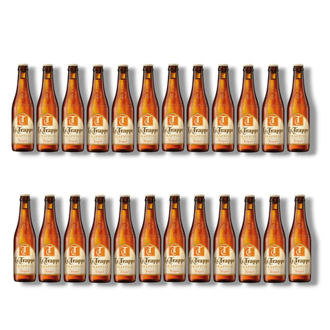 24 Flaschen La Trappe Tripel niederländisches Trappistenbier 0,33 l