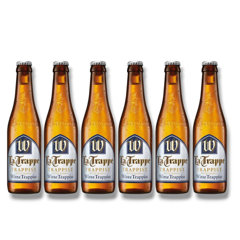 6 Flaschen La Trappe Witte Trappist 0,33 l