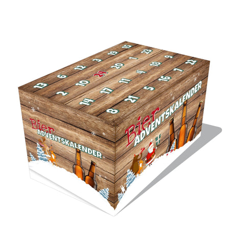 Bier Adventskalender 2026 – 24 internationale Biere & Weihnachtsbiere | 3 Designs