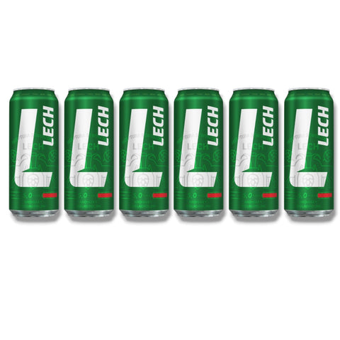 6 Dosen Lech Premium 0,5 l