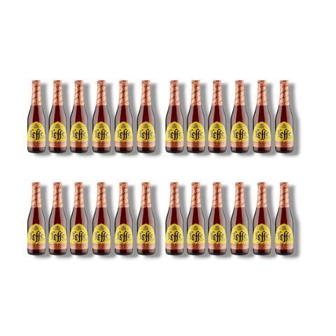 24 Flaschen Leffe Ambrée 0,33 l