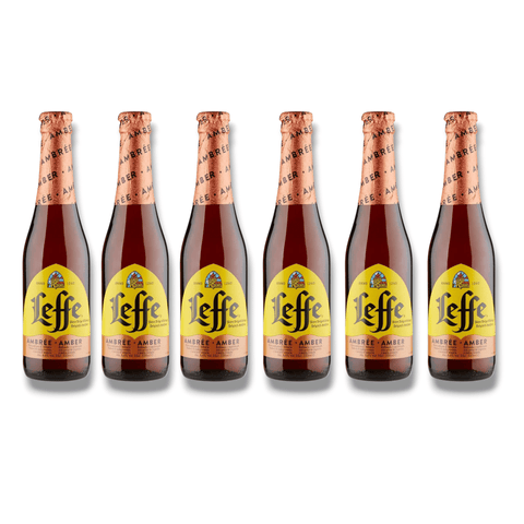 6 Flaschen Leffe Ambrée 0,33 l