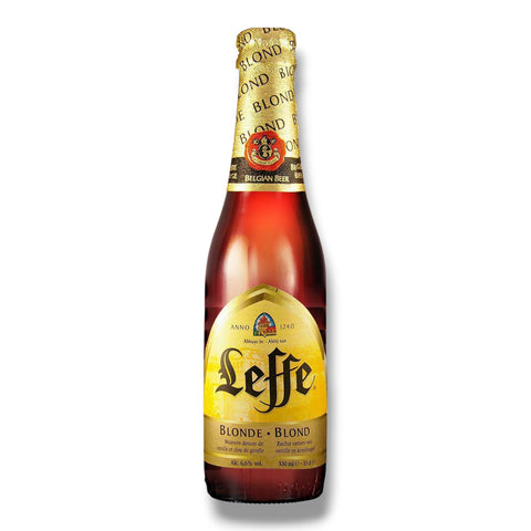 Leffe Blond 0,33 l belgisches Abteibier mit 6,6 Prozent Vol.