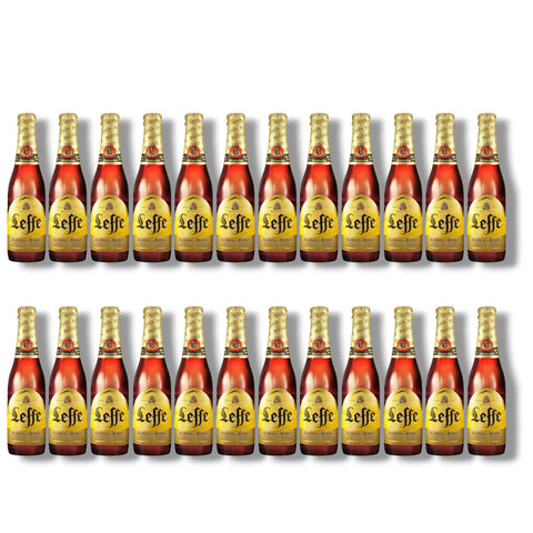 24 Flaschen Leffe Blond belgisches Abteibier 0,33 l
