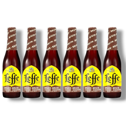 Leffe Brune 0,33 l – Dunkles belgisches Abteibier 6,5 % Vol.