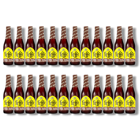 Leffe Brune 0,33 l – Dunkles belgisches Abteibier 6,5 % Vol.