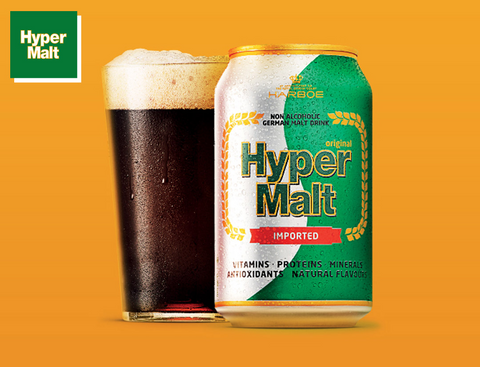 Hyper Malt Malzgetränk 330 ml – Erfrischendes Malzbier mit Vitaminen und Biotin