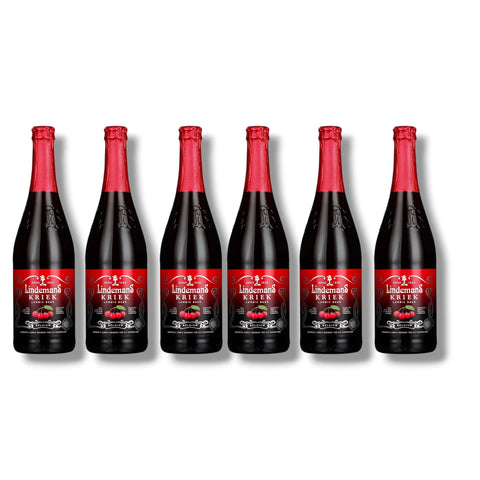 3 Flaschen Lindemans Kriek 750 ml belgisches Kirsch-Lambic