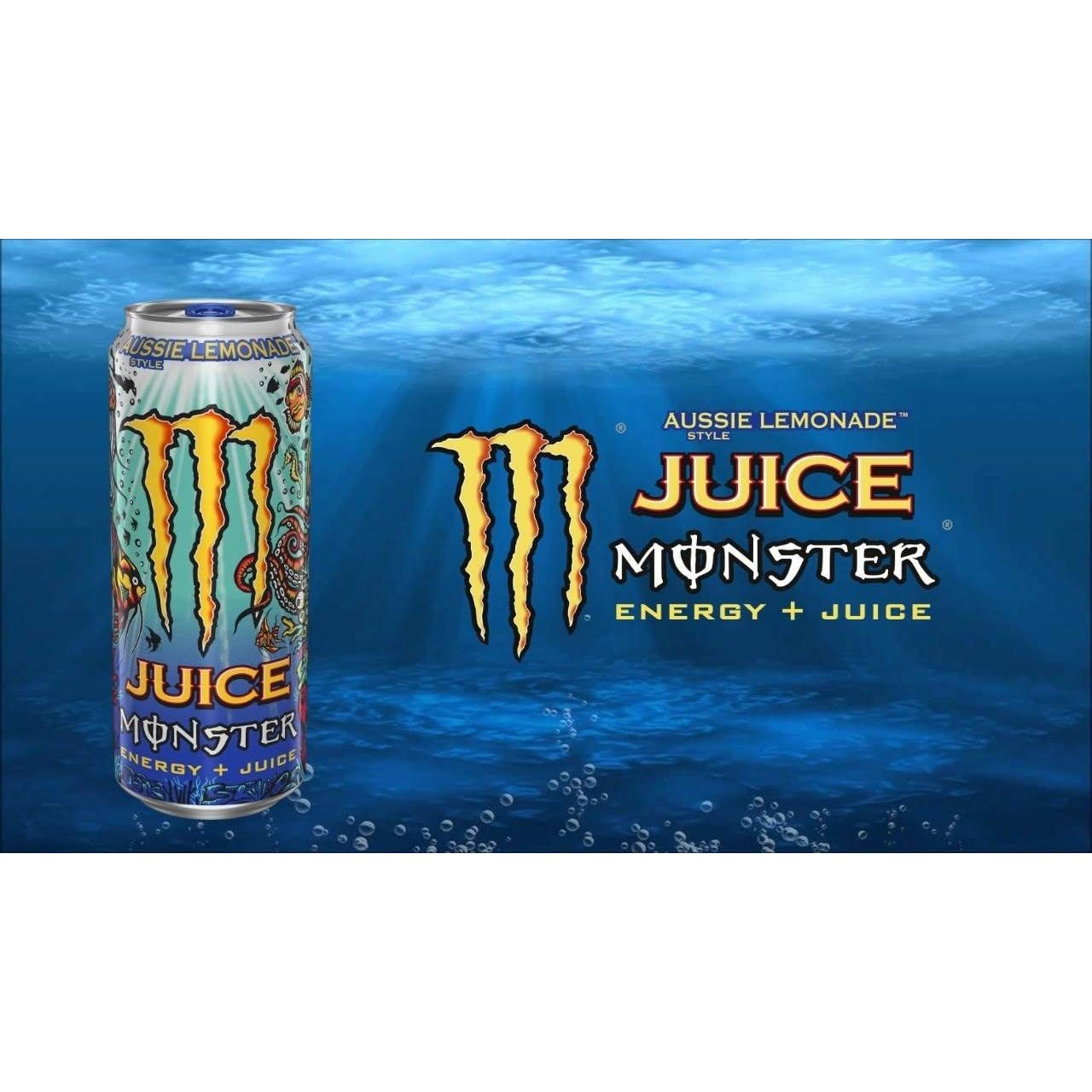 Monster Juice 0,5l- Aussie Style Lemonade - Energy + Juice - Exotische ...
