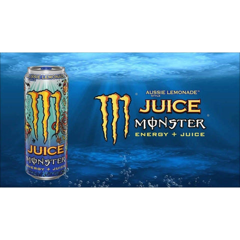 Monster Juice 0,5l- Aussie Style Lemonade - Energy + Juice - Exotische Limonade