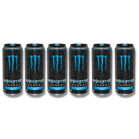 Monster Energy Electric Blue 473ml 6 Dosen Multipack