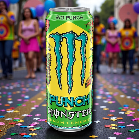 Monster Energy Rio Punch Einzeldose freigestellt Produktbild