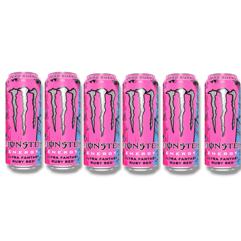 Monster Ultra Fantasy Ruby Red 0,5l – zuckerfreier Energy Drink mit Grapefruitgeschmack