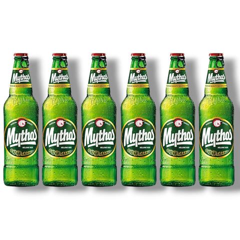 6 Flaschen Mythos Lager 0,33 l