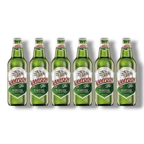 6 Flaschen Namysłów Pils 500 ml polnisches Pils