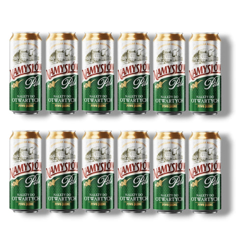 12 Dosen Namysłów Pils 500 ml polnisches Pils