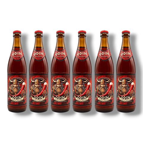 6 Flaschen ODIN Kirschbier 0,5 l 