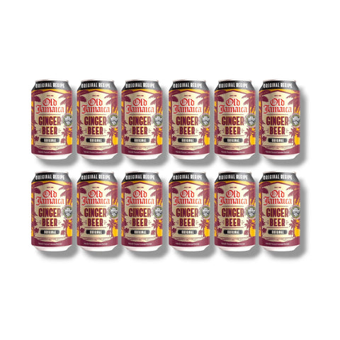 12 Dosen Old Jamaica Ginger Beer Original 330 ml