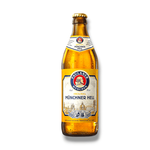 Paulaner Münchner Hell 0,5 l bayerisches Helles mit 4,9 Prozent Vol.