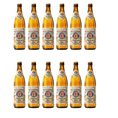 12 Flaschen Paulaner Oktoberfest Bier 0,5 l
