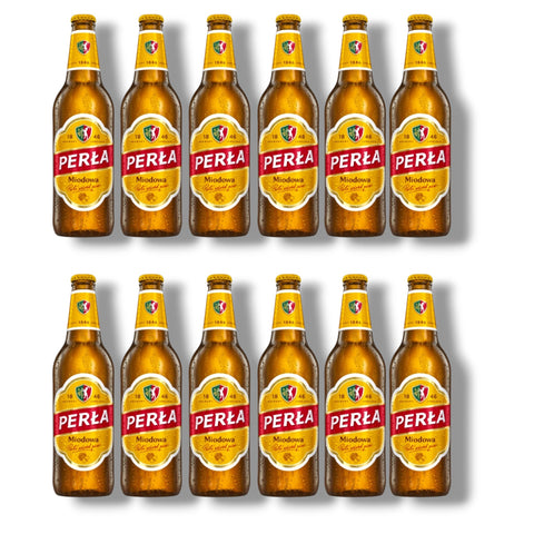 Perła Miodowa 12er Pack – Polnisches Honigbier 12 × 500 ml