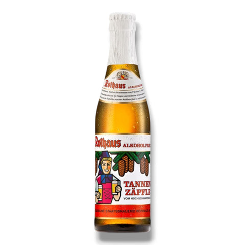 Rothaus Tannenzäpfle Alkoholfrei aus dem Schwarzwald in der 0,33-l-Glasflasche