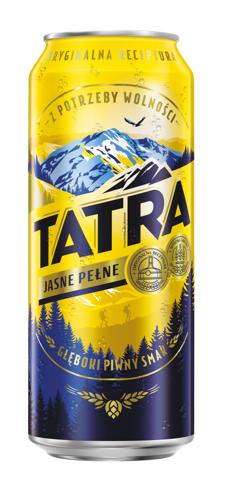 Tatra Jasne Pelne 0,5l -Das süffige Pils aus Polen mit 6% Vol.