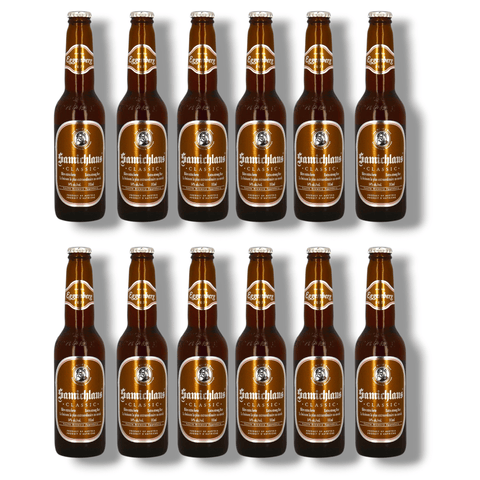 Samichlaus Classic 12er-Pack 0,33 l – Österreichisches Starkbier, ideal für Feierlichkeiten