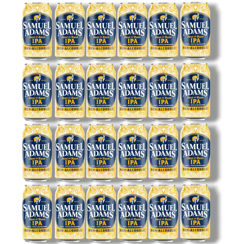 24 Dosen Samuel Adams Just the Haze IPA alkoholfrei – Großpackung für Events, Sport oder bewussten Genuss. 24 x 0,355 l.
