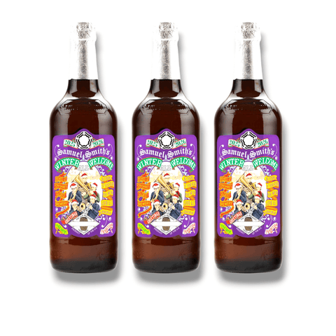 3er-Set Samuel Smith Winter Welcome Ale – saisonales Starkbier aus Großbritannien