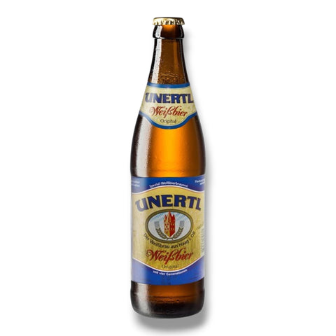Unertl Weissbier Original 0,5l – Bayerisches Hefeweizen 4,9 % Vol.