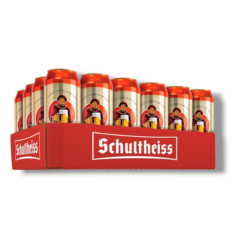 24 Dosen Schultheiss Pilsener à 0,5 l – Berliner Pils mit 5,0 % Vol.