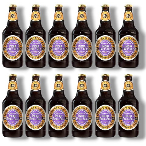 12 Flaschen Shepherd Neame India Pale Ale 0,5 l