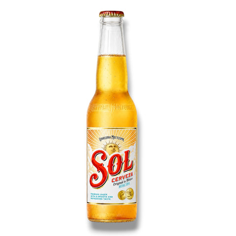 Sol Cerveza 330 ml – mexikanisches Lagerbier mit 4,2 % Vol