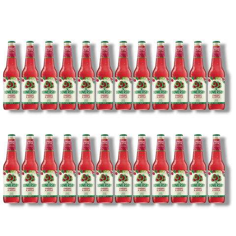 24 Flaschen Somersby Cherry & Apple à 0,4 l