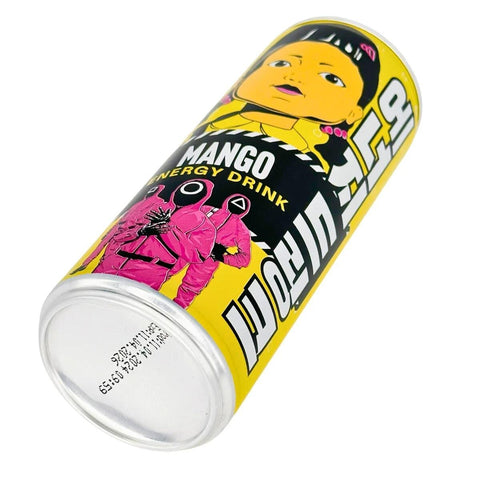 Squid Game Mango Energy Drink – 250ml Dose mit Koffein