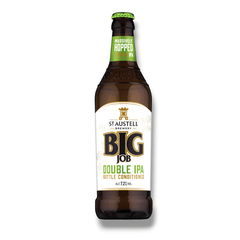 St. Austell Big Job Double IPA aus Cornwall mit 7,2 % Vol. in der 0,5-l-Glasflasche