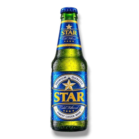 Star Lager Beer 450 ml Flasche aus Nigeria