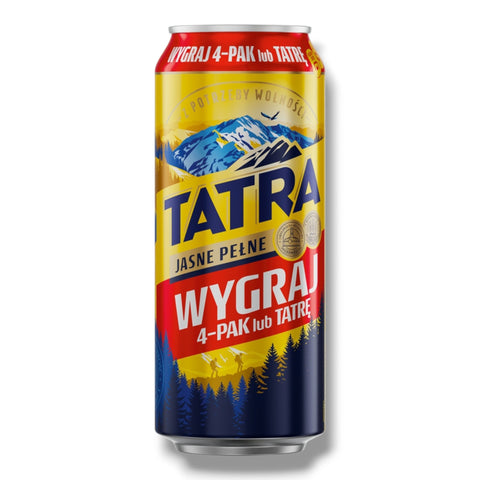 Tatra Jasne Pełne 0,5 l Dose mit 5,6 Prozent Vol.
