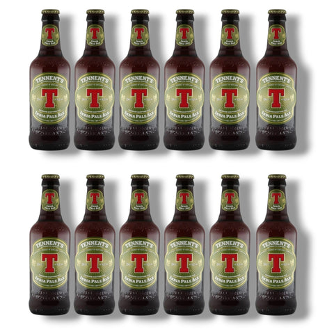 12 Flaschen Tennent’s India Pale Ale 330 ml mit 6,2 Prozent Alkohol
