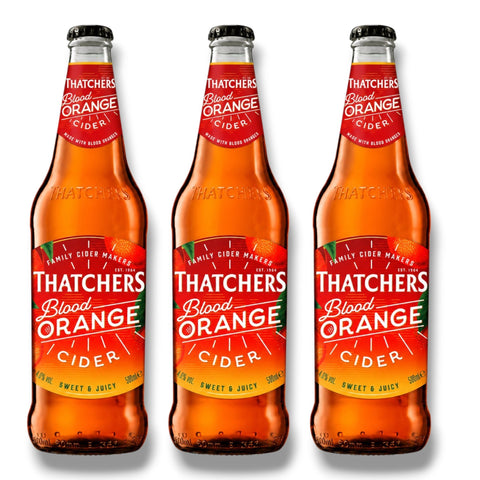 3 Flaschen Thatchers Blood Orange Cider 0,5 l