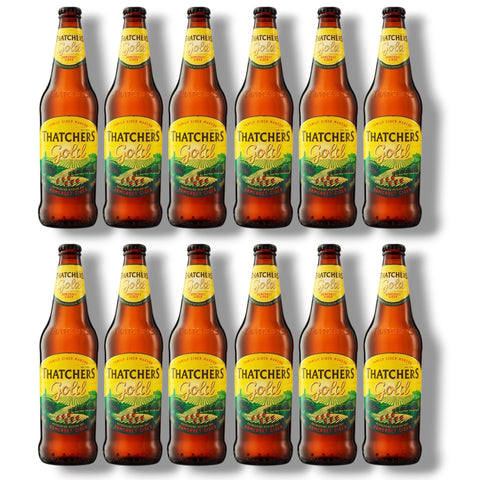 12 Flaschen Thatchers Gold 0,5 l
