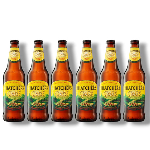 6 Flaschen Thatchers Gold Somerset Cider 0,5 l