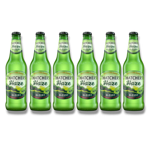 6 Flaschen Thatchers Haze 0,5 l