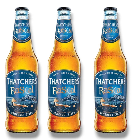 3 Flaschen Thatchers Rascal 0,5 l