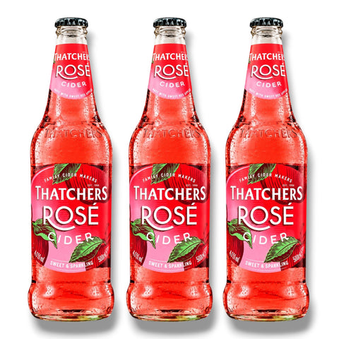 3 Flaschen Thatchers Rosé 0,5 l