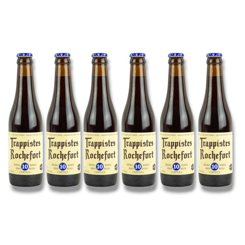 6 Flaschen Trappistes Rochefort 10 0,33 l