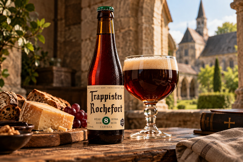 Trappistes Rochefort 8 0,33 l – Belgisches Trappistenbier 9,2 % Vol.